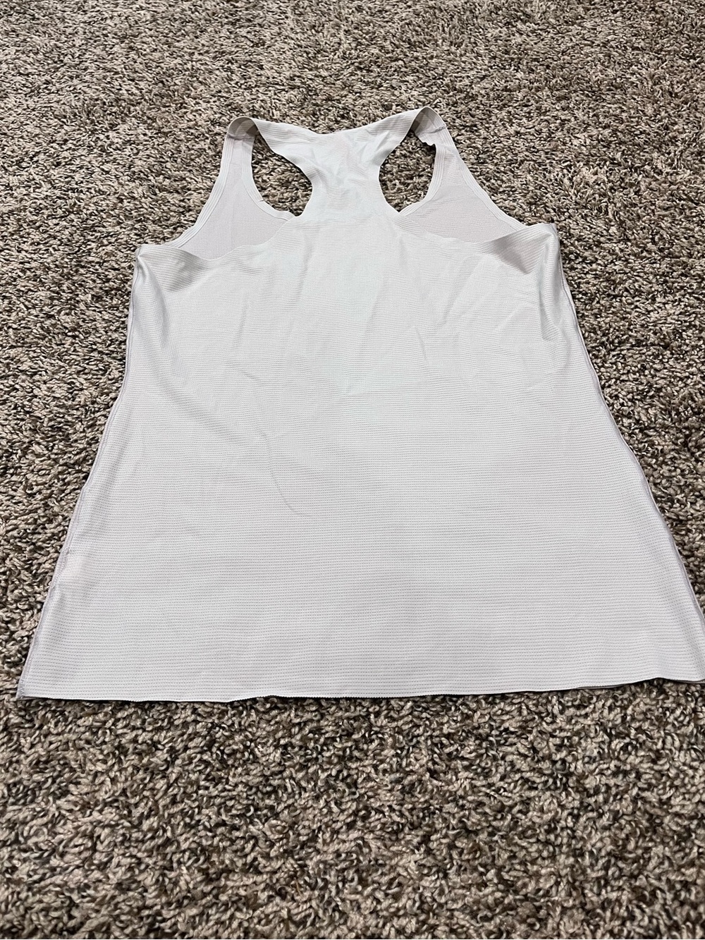 Spanx Medium Taupe Shaping Tank Top Racerback Seamless Compression M/M - Picture 2 of 5